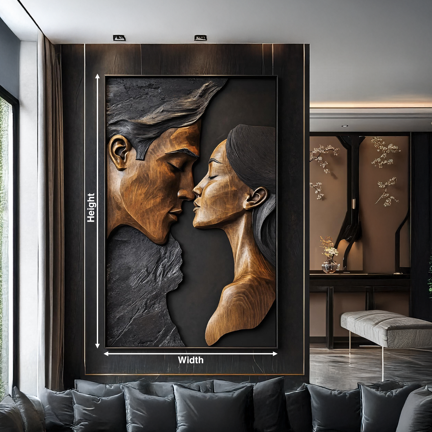 Farmhouse Wood Wall Sculpture For Entryway Decor Ideas