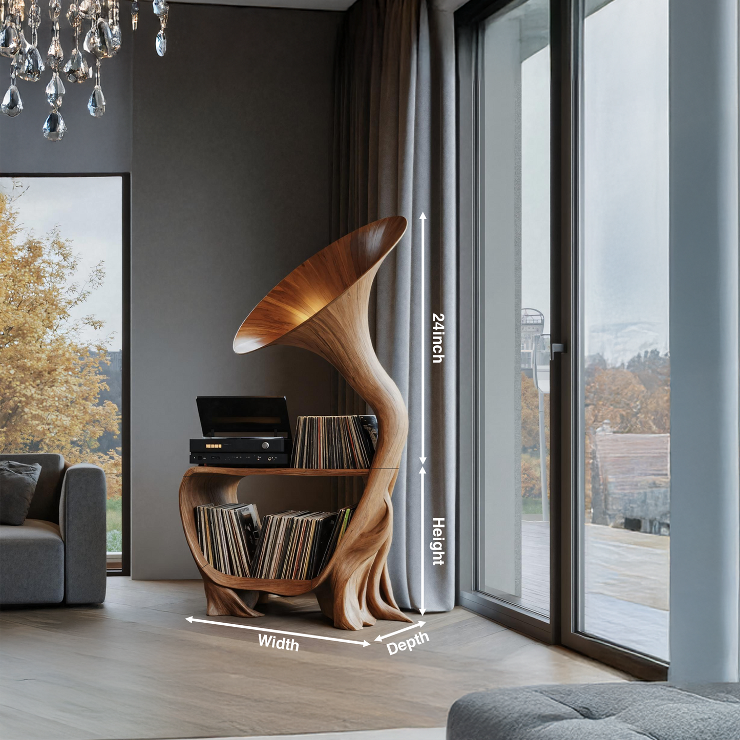 Mid Century Media Console For Bedroom Furniture