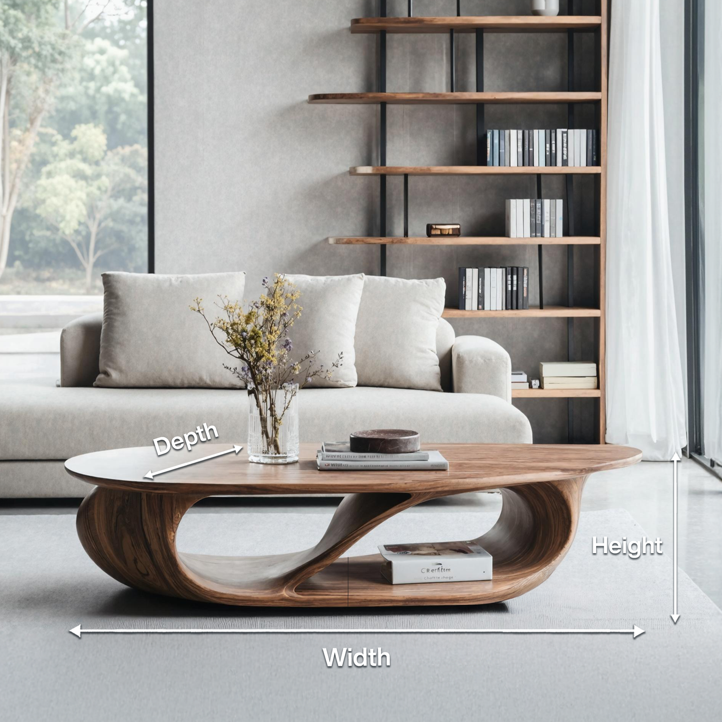 Rustic Coffee Table For Handmade Furniture Decor