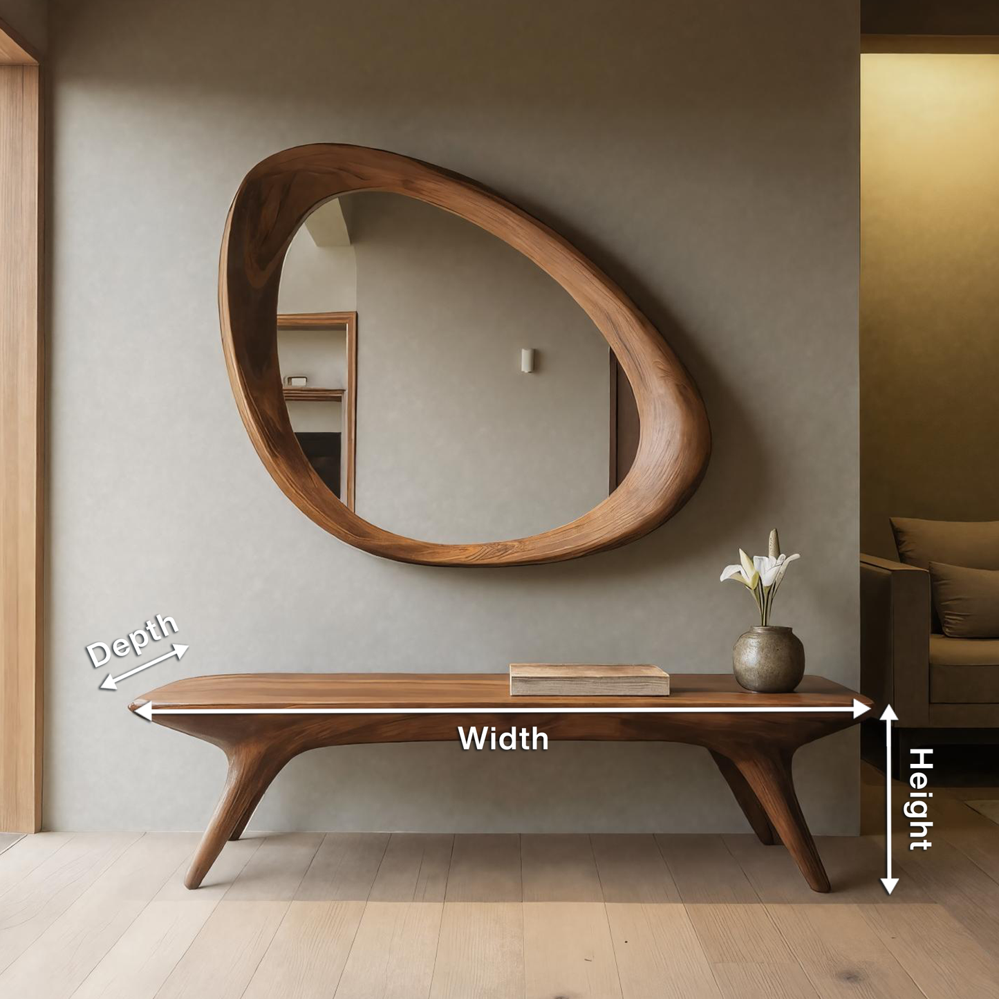 Modern Minimalist Entryway Bench For Hallway Or Bedroom Seating