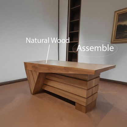 Contemporary Desk Table With Clean Lines For Home Office