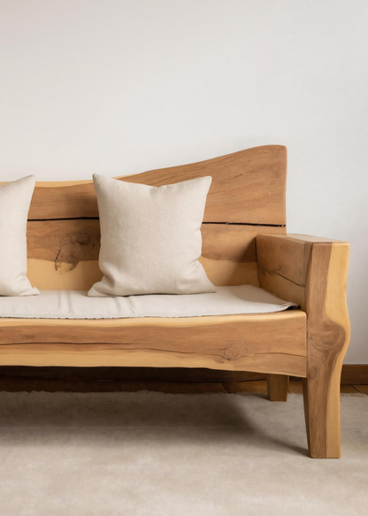 Artistic Live Edge Sofa For Living Room