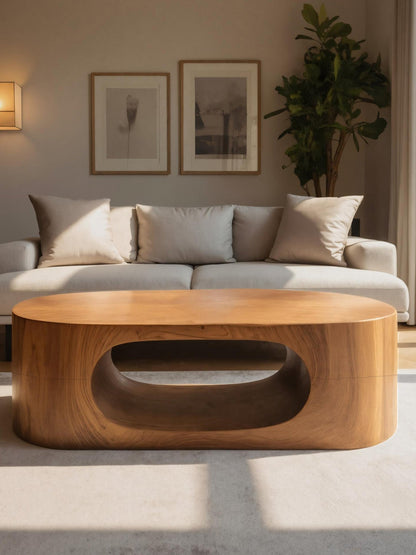 Modern Sculptural Coffee Table For Living Room Or Lounge