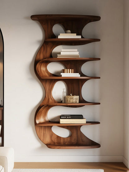 Modern Wall Mounted Bookshelf For Living Room