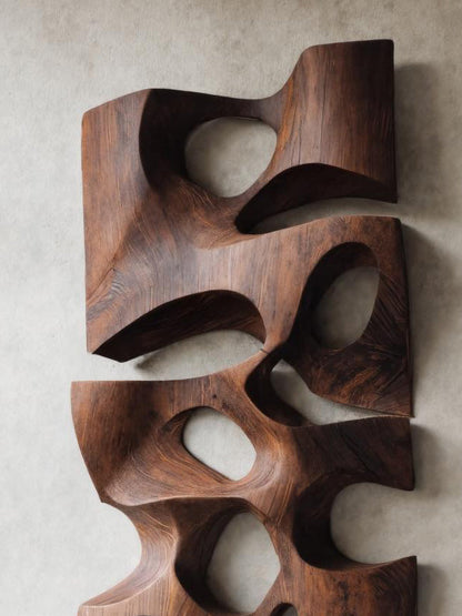 Modern Abstract Wall Sculpture For Living Room