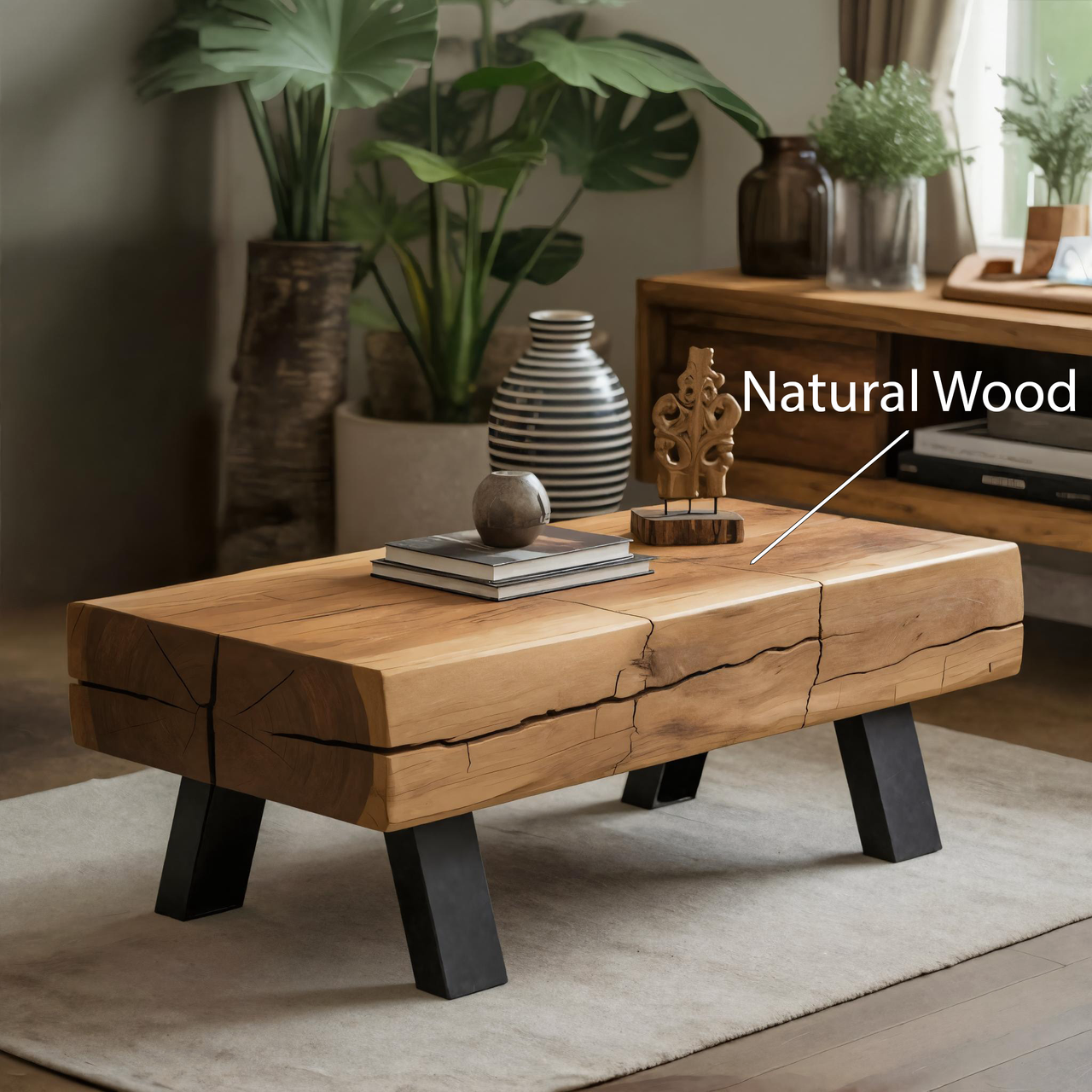 Sculptural Wall Art With Flowing Wave Design For Living Room