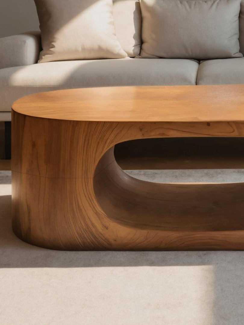 Modern Sculptural Coffee Table For Living Room Or Lounge