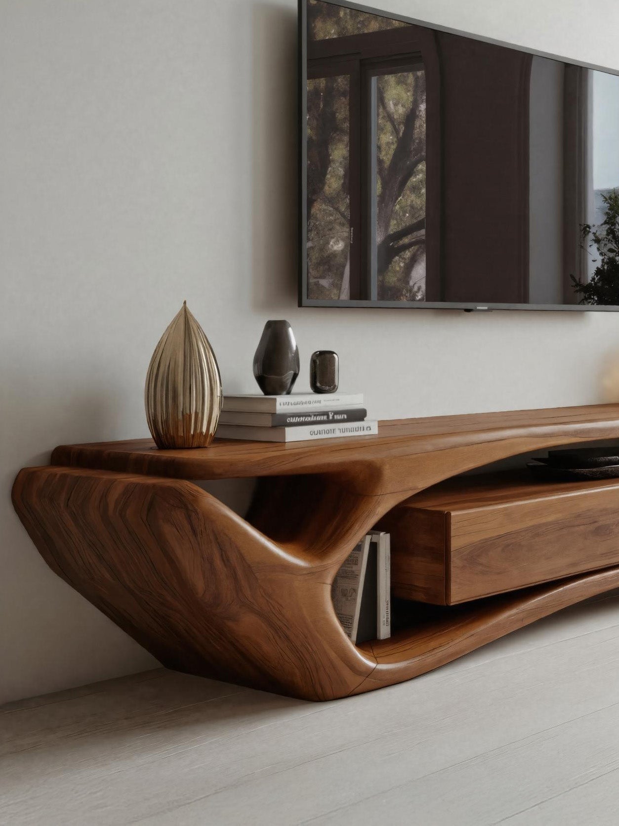 Contemporary TV Stand For Living Room