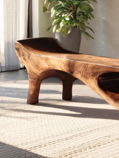 Artistic Bench For Living Room Or Entryway