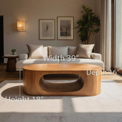 Modern Sculptural Coffee Table For Living Room Or Lounge
