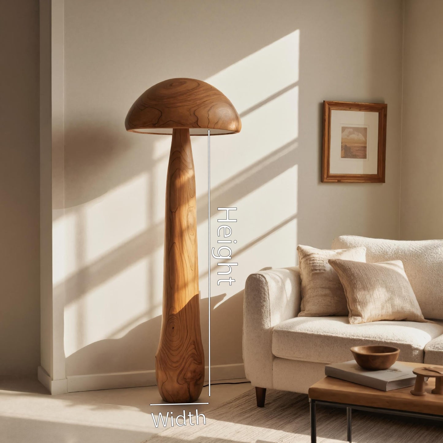 Modern Mushroom Floor Lamp For Living Room