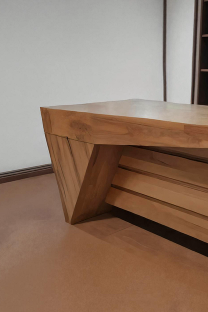 Contemporary Desk Table With Clean Lines For Home Office