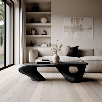 Handcrafted Low Table For Functional Room Setup