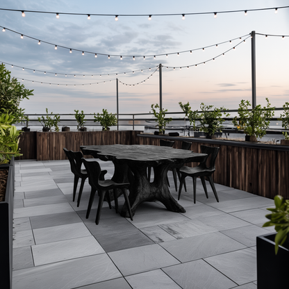 Farmhouse Wood Table For Country Style Kitchen