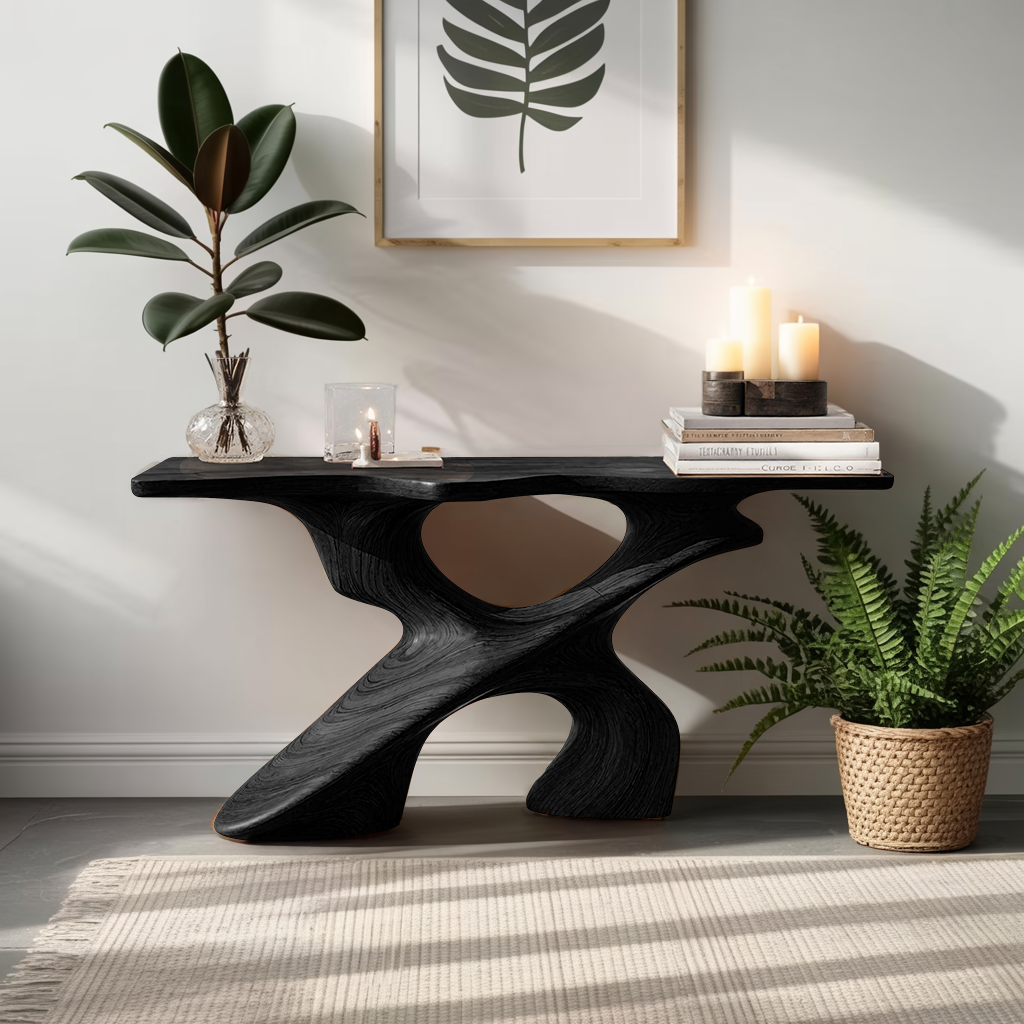 Handcrafted Console Table Furniture Decor