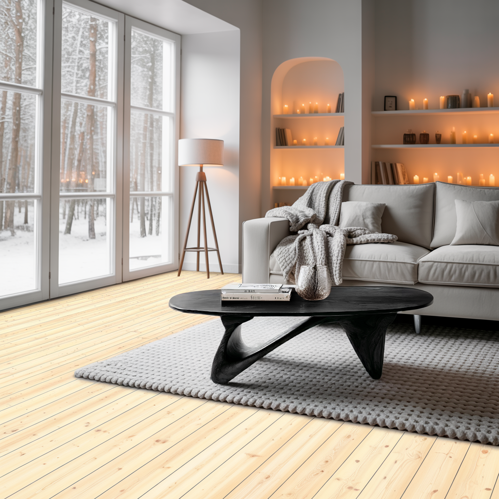 Farmhouse Low Table For Warm Living Room