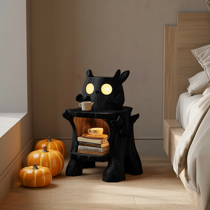 Farmhouse Wooden Nightstand For Furniture Accents