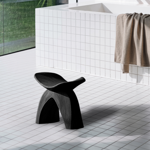 Farmhouse Bath Seat For Cozy Bathroom Furniture Decor