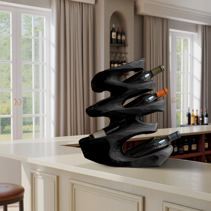 Farmhouse Wine Holder For Cozy Dining Room
