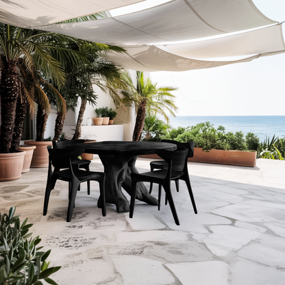 Mid Century Wood Dining Table For Kitchen Decor