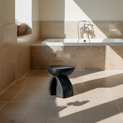 Rustic Shower Bench For Bathroom Seating And Decor