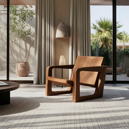 Mid Century Chaise Longue For Living Room Decor