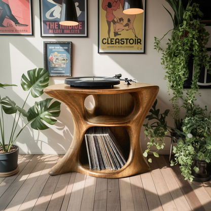 Farmhouse Wooden Media Stand Home Decor Accents