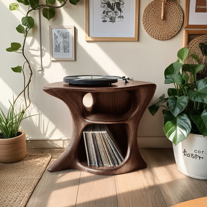 Farmhouse Wooden Media Stand Home Decor Accents