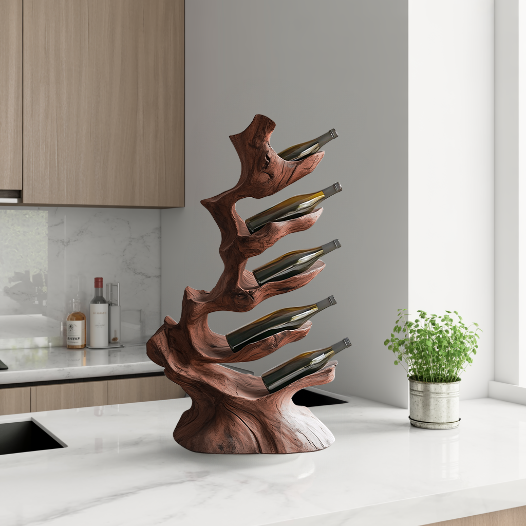 Rustic Wine Stand For Furniture Rustic Wood Display