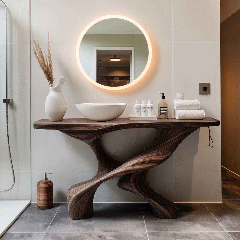 Handcrafted Vanity For Elegant Bathroom Furniture
