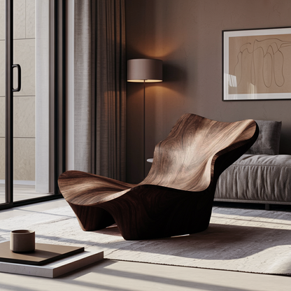 Farmhouse Accent Chair For Outdoor Seating Area