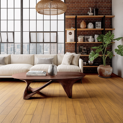 Farmhouse Low Table For Warm Living Room