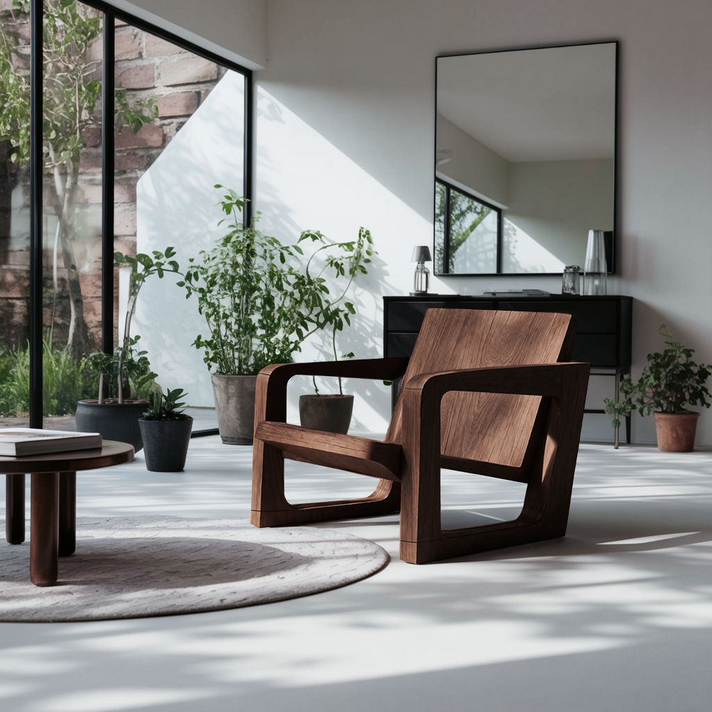 Mid Century Chaise Longue For Living Room Decor