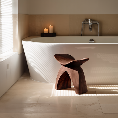 Farmhouse Bath Seat For Cozy Bathroom Furniture Decor