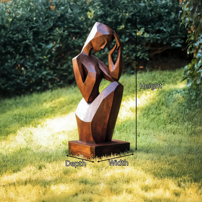 Handcrafted 3D Wood Art For Outdoor Nature Theme Setting