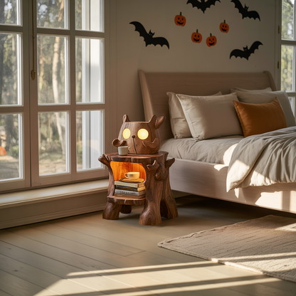 Farmhouse Wooden Nightstand For Furniture Accents