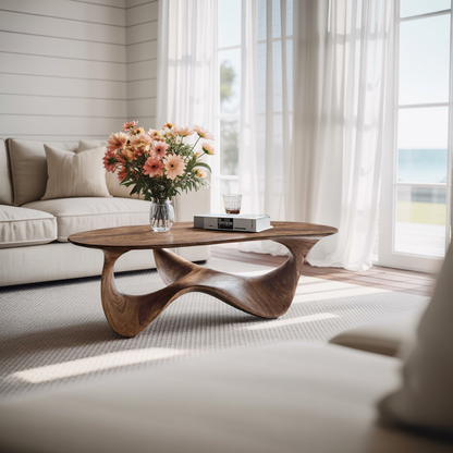 Rustic Wood Table For Natural Home Styling