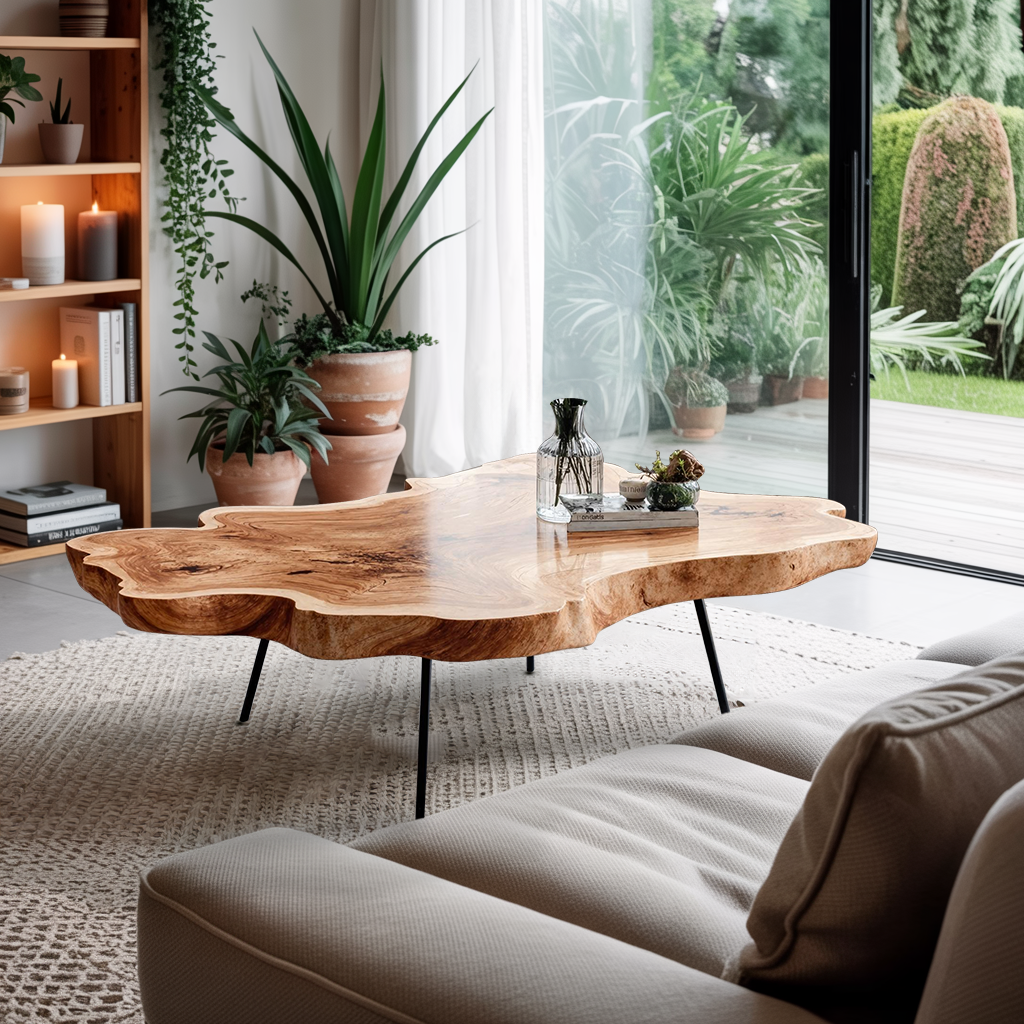 Mid Century Coffee Table For Elegant Room Setting