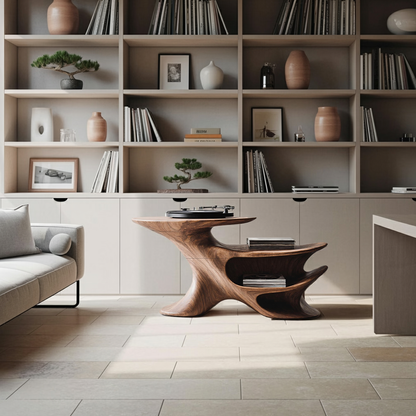 Handcrafted Record Stand for Music Lovers’ Home Decor