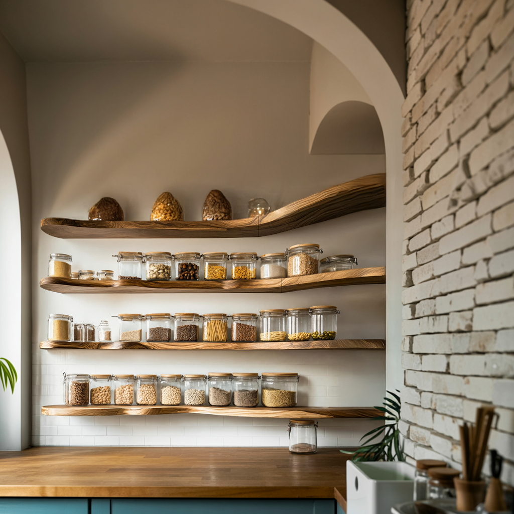 Farmhouse Kitchen Cabinet Spice Holder For Entryway Design