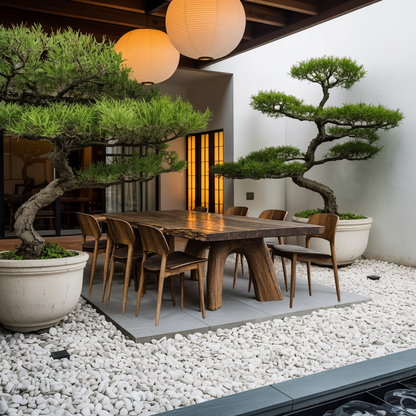 Handcrafted Wood Table For Elegant Kitchen Design