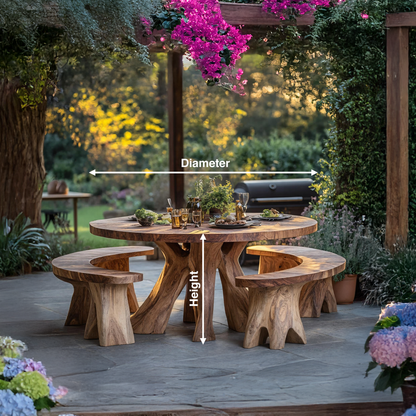 Rustic Kitchen Table For Warm Farmhouse Vibes