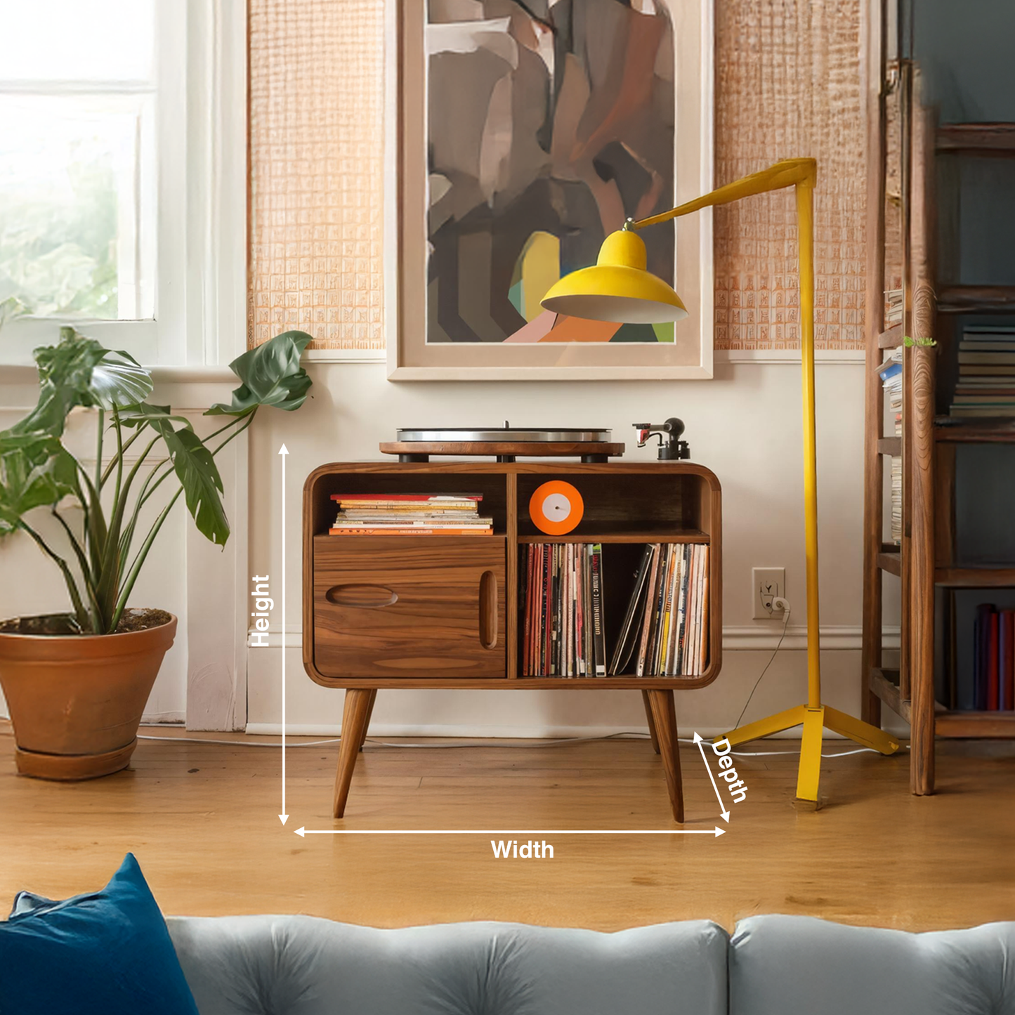 Rustic Media Console Cabinet For Furniture Decor