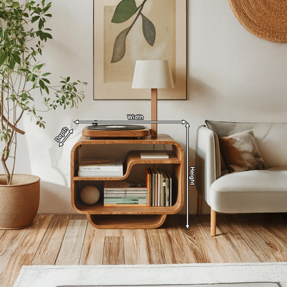 Farmhouse Style Media Cabinet For Entryway Decor