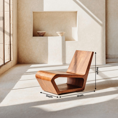 Handcrafted Accent Chair For Bedroom Decor