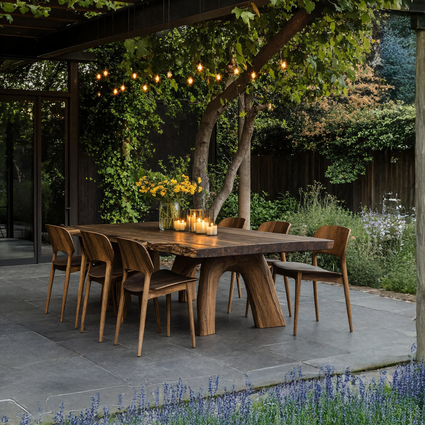 Handcrafted Wood Table For Elegant Kitchen Design