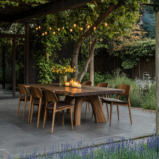 Handcrafted Wood Table For Elegant Kitchen Design