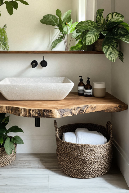 Farmhouse Bathroom Vanity For Natural Furniture Decor