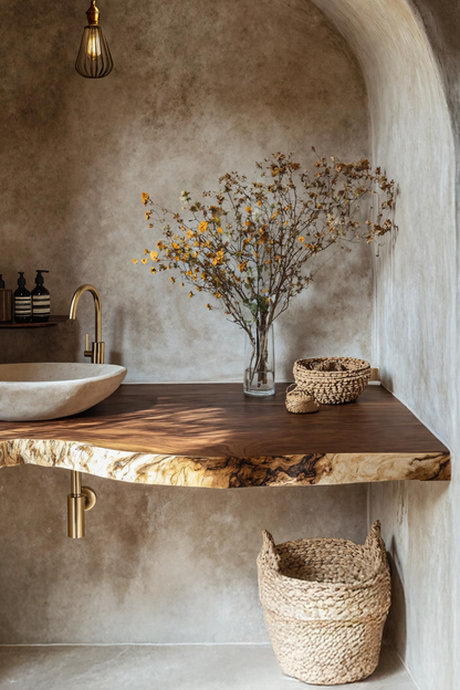 Mid Century Floating Vanity For Stylish Bathroom