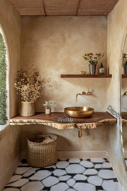 Farmhouse Style Floating Vanity For Modern Bathroom